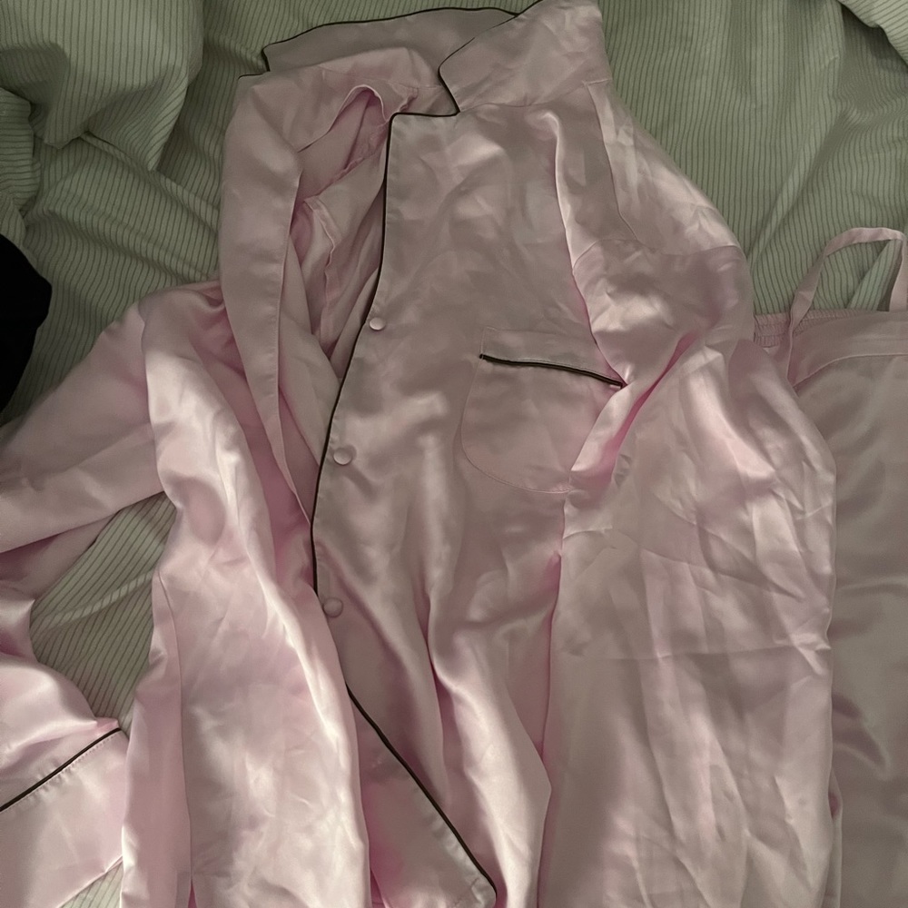 Pink Sayin Savage Fenty Pajama Set
